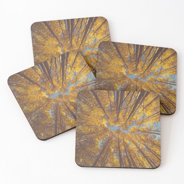 Item preview, Golden Fall Leaves in Low-angle Shot designed and sold by JoyforU.