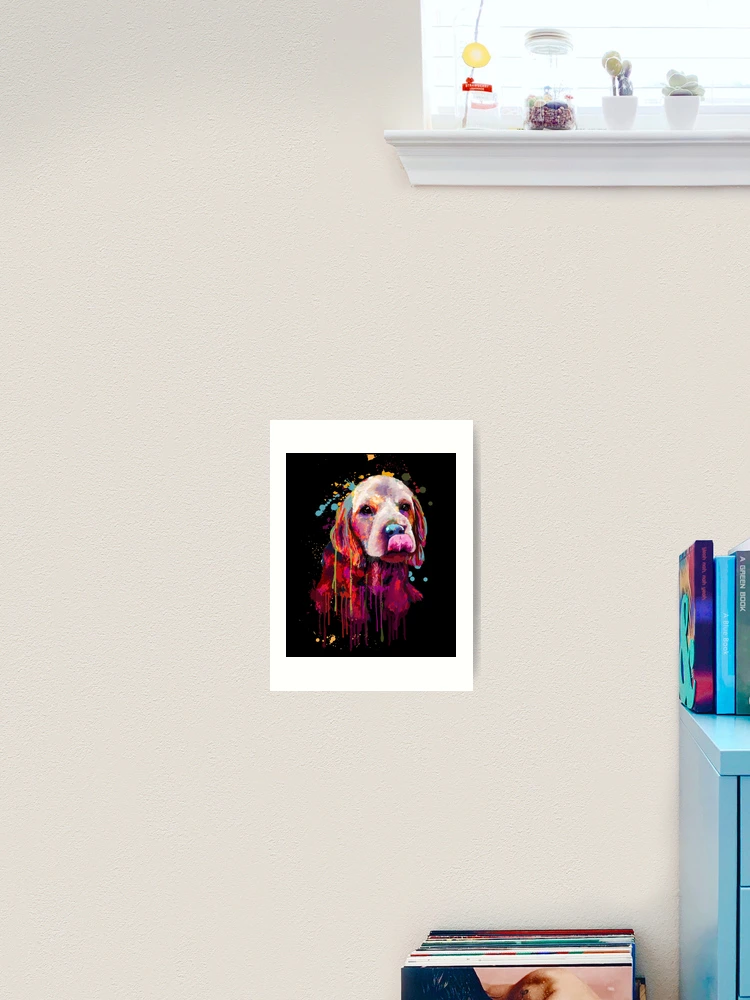 Thumbnail 2 of 3, Art Print, Cocker Spaniel Hand Drawn designed and sold by RMA-Graphics.