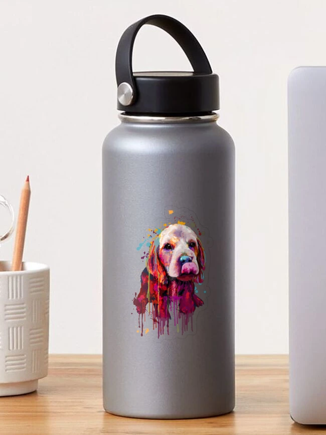 Thumbnail 1 of 3, Sticker, Cocker Spaniel Hand Drawn designed and sold by RMA-Graphics.