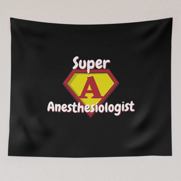 Item preview, Super Anesthesiologist | Hero Doctor designed and sold by StickerPolitics.