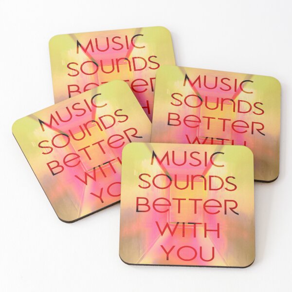 Item preview, Music Sounds Better With You Favourite Best Seller designed and sold by willo-b-designs.