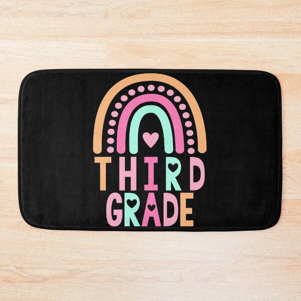 Item preview, third Grade Rainbow Girls Boys Teacher Cute designed and sold by Zeus-Studio.