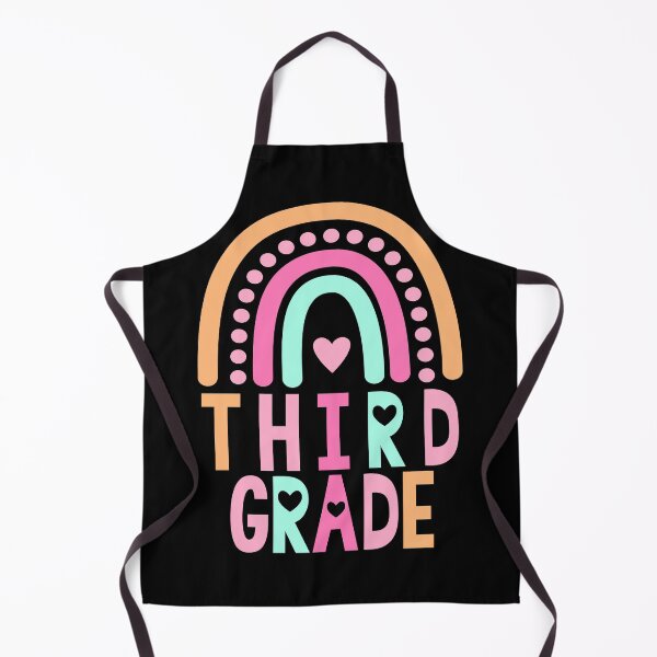 Item preview, third Grade Rainbow Girls Boys Teacher Cute designed and sold by Zeus-Studio.