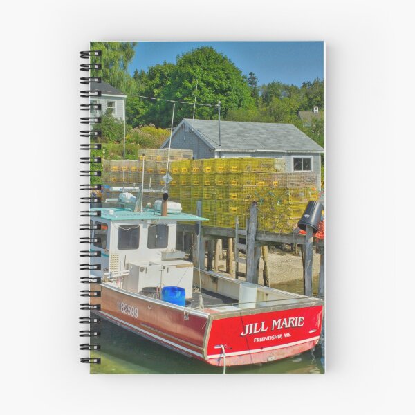 Item preview, Lobsterboat Jill Marie designed and sold by JohnKenealy.