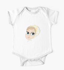 Twiggy with flower headband One Piece - Short Sleeve