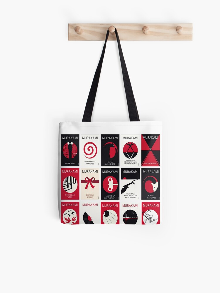 Amor literario: Haruki Murakami Tote Bag by emedementa