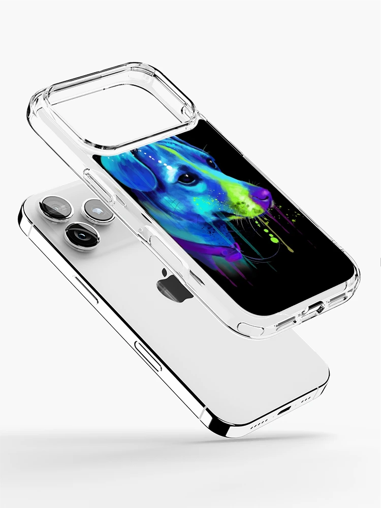 Thumbnail 2 of 5, iPhone Case, Jack Russell Hand Drawn designed and sold by RMA-Graphics.