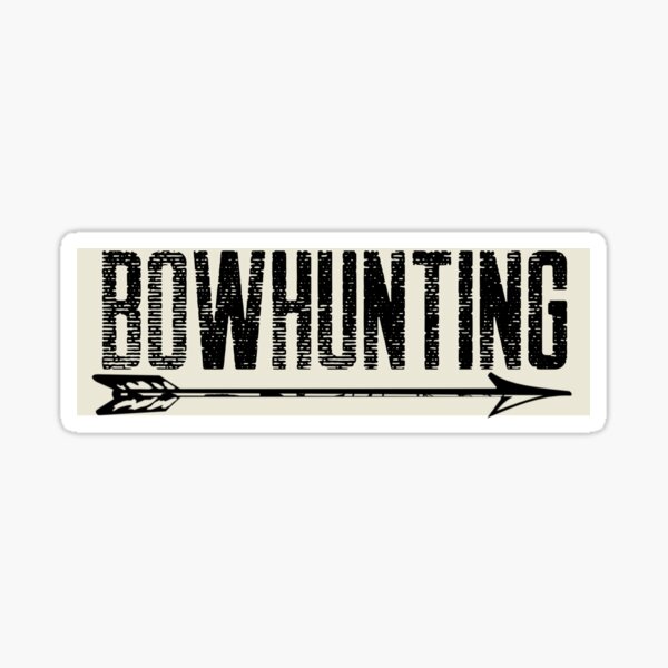 Bow Hunting Decal 