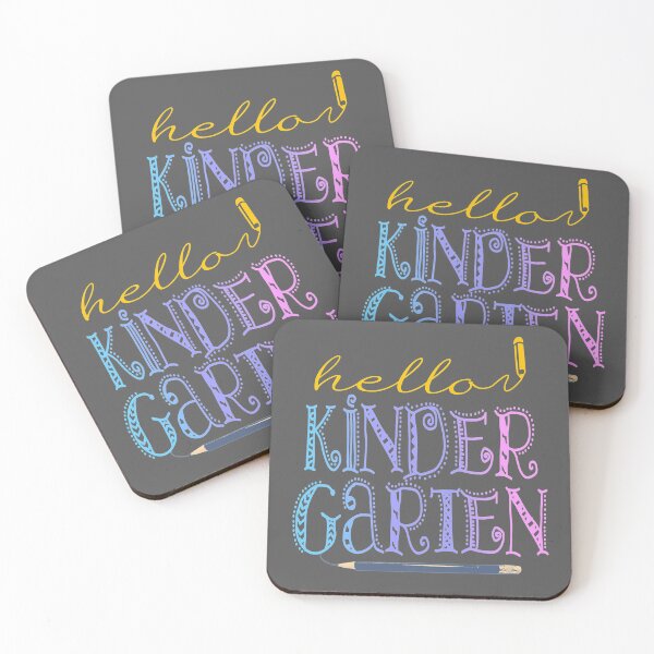 Item preview, Hello Kindergarten Grade Teacher Gift  designed and sold by hanlynstyle.