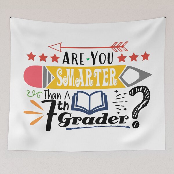 Item preview, Are You Smarter Than A Seventh Grader? (Light) designed and sold by the-krisney-way.