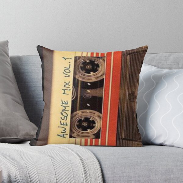 Awesome Mix Vol.1 Throw Pillow
