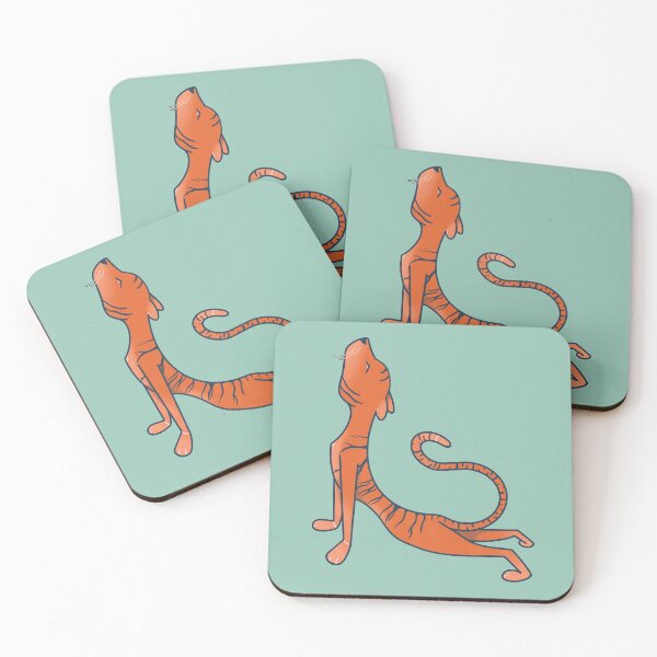 Item preview, Yoga Tiger - Dog Looking Up designed and sold by Akisa_.
