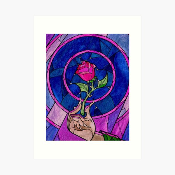 Single Rose Art Print