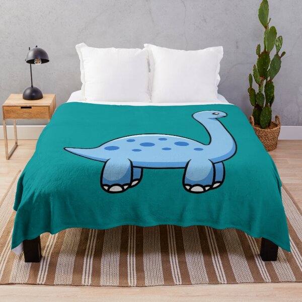 Item preview, Cute Light Blue Stegosaurus Dinosaur designed and sold by Olhado.