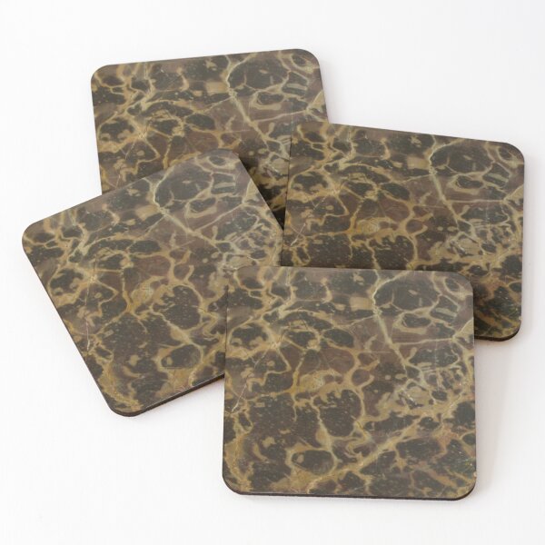 Item preview, Natural Brown And Gold Marble Stone Pattern Design designed and sold by Piper-Deals.