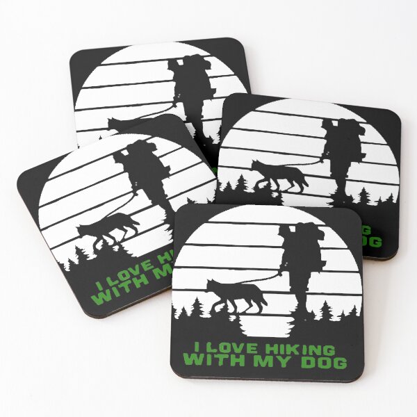 Item preview, I Love Hiking With My Dog designed and sold by ghazalish.