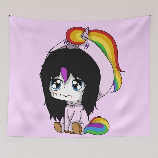 Item preview, creepypasta unicorn (nina the killer) designed and sold by EveryCuteThings.