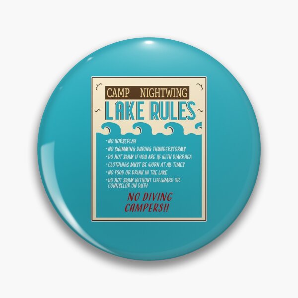 Item preview, Camp Nightwing Lake Rules: Fear Street 1978 designed and sold by Changjaaxo.
