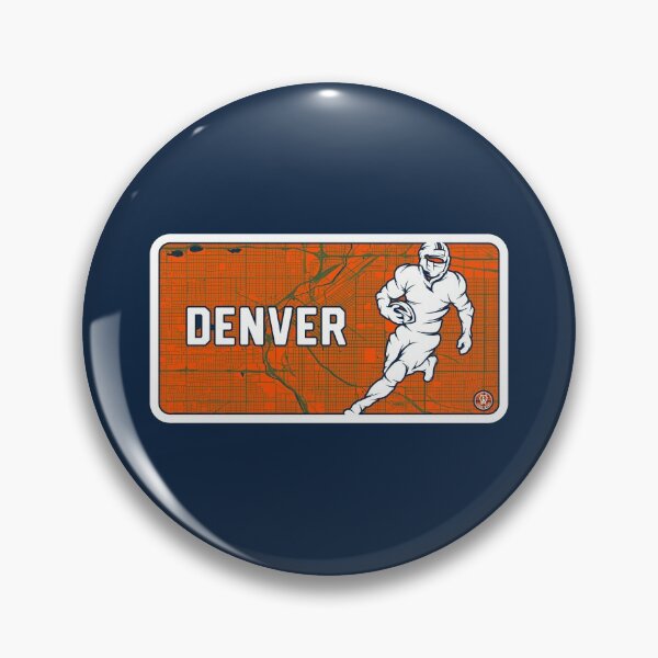 Item preview, Vintage Denver Football Player Street Map designed and sold by toutwearapparel.