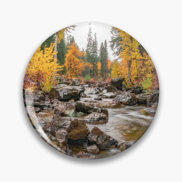 Item preview, Picturesque Autumn Forest View designed and sold by JoyforU.