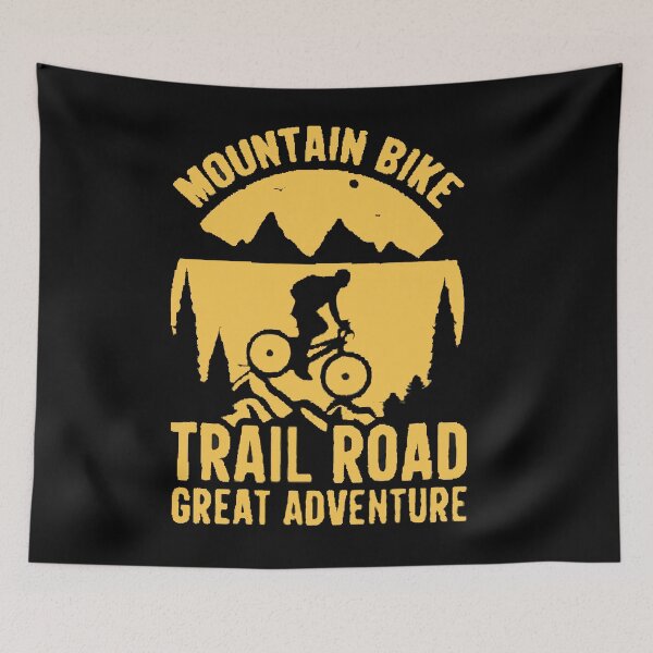 Item preview, Mountain Bike Trail Road Great Adventure | Camping Vibes designed and sold by ghazalish.