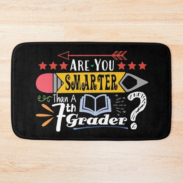 Item preview, Are You Smarter Than A Seventh Grader? (Dark) designed and sold by the-krisney-way.