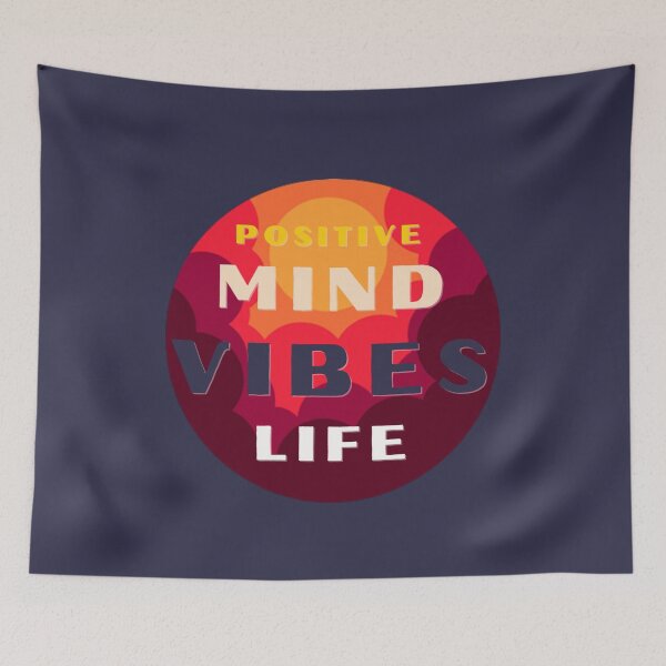 Item preview, Positive Mind Positive Vibes Positive Life Motivational designed and sold by TINASTORESHOPE.