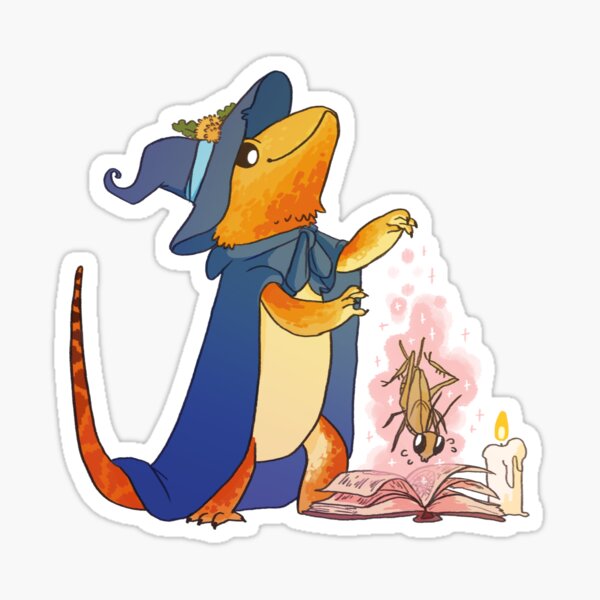 Bearded Dragon - Isadora Sticker