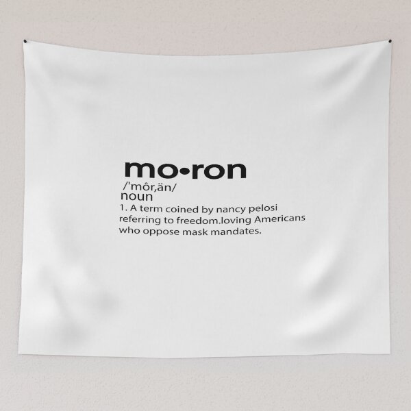 Item preview, kevin mccarthy moron - mask mandates - moron designed and sold by Ojosvalle.