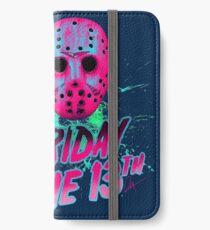 FRIDAY THE 13TH Neon V iPhone Wallet/Case/Skin