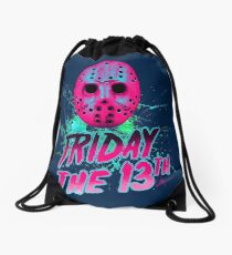 FRIDAY THE 13TH Neon V Drawstring Bag