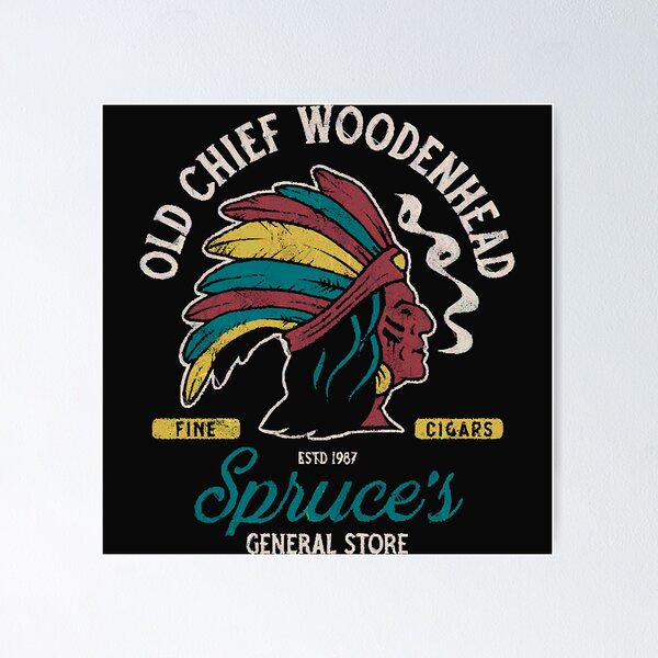 Item preview, Old Chief Woodenhead - Stephen King - Vintage Distressed Horror  designed and sold by HugoHayes.
