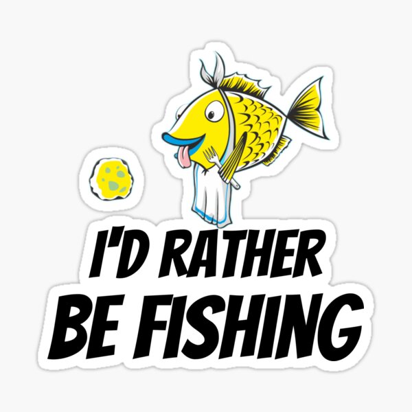 I'd Rather Be Fishing  Cap for Sale by FreedomUniverse