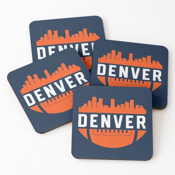 Item preview, Vintage Downtown Denver Colorado Skyline Football designed and sold by toutwearapparel.