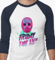FRIDAY THE 13TH Neon V Men's Baseball ¾ T-Shirt