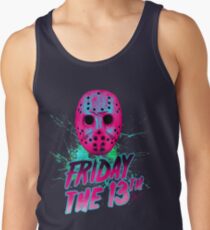 FRIDAY THE 13TH Neon V Tank Top