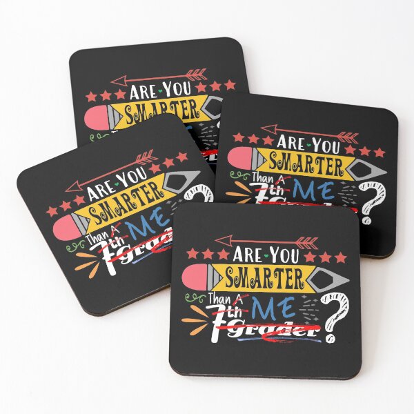Item preview, Are You Smarter Than Me? (Seventh Grader : Dark) designed and sold by the-krisney-way.
