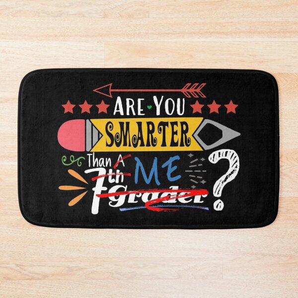 Item preview, Are You Smarter Than Me? (Seventh Grader : Dark) designed and sold by the-krisney-way.