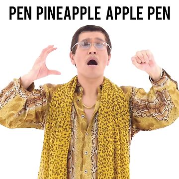 Pen Pineapple Apple Pen | Sticker