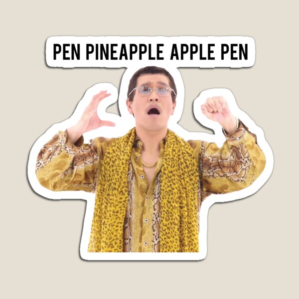 Pen Pineapple Apple Pen Magnet