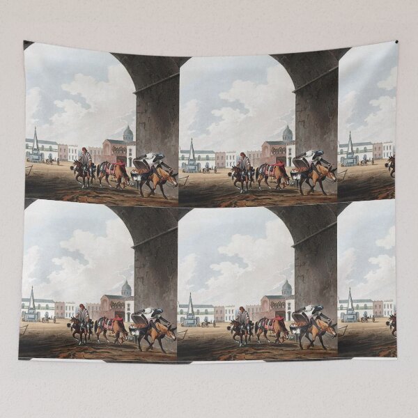 Item preview, horse riders in a camp.....!! designed and sold by VIVEK KUMAR RAI.