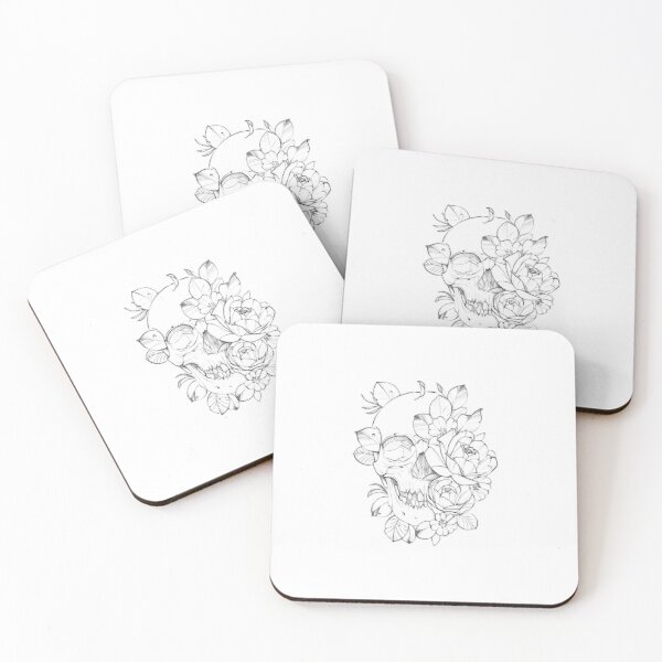 Item preview, Skull flower designed and sold by Lucastattoo.