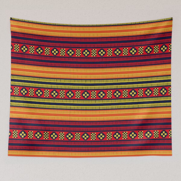 Item preview, Native American Traditional Ethnic Tribal Indian Blanket Motif Pattern designed and sold by Anna Lemos.