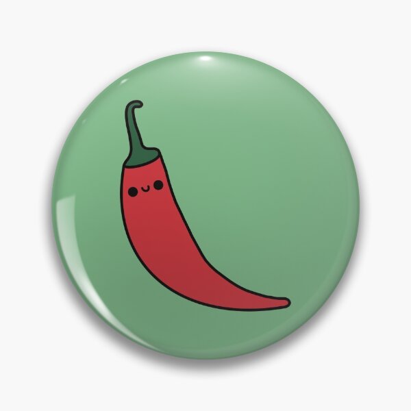 Item preview, Cute Chili Pepper - Kawaii  designed and sold by KawaiiByDice.