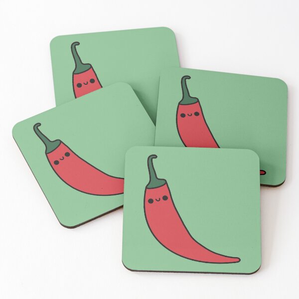 Item preview, Cute Chili Pepper - Kawaii  designed and sold by KawaiiByDice.