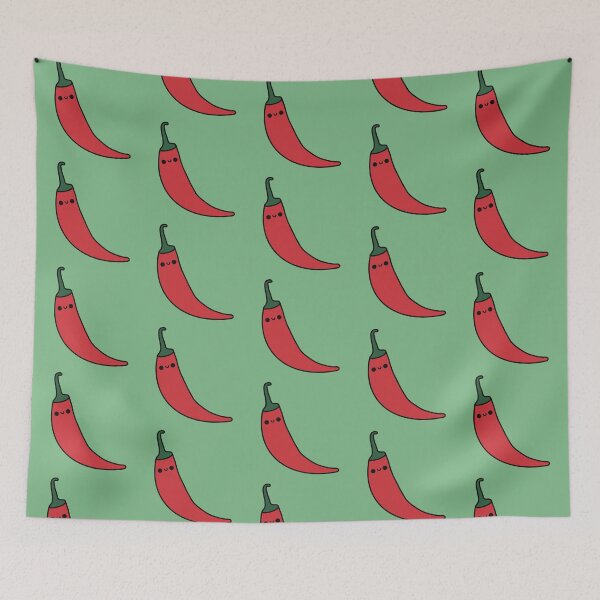 Item preview, Cute Chili Pepper - Kawaii  designed and sold by KawaiiByDice.