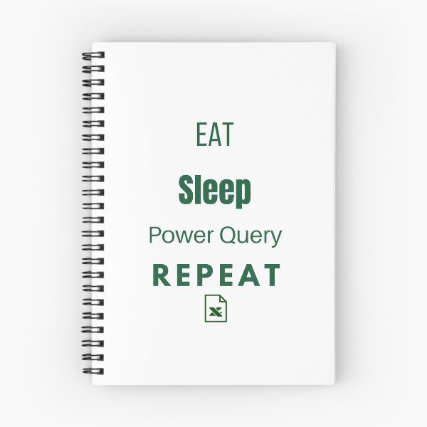 Item preview, Eat Sleep Power Query designed and sold by Carolineb85.
