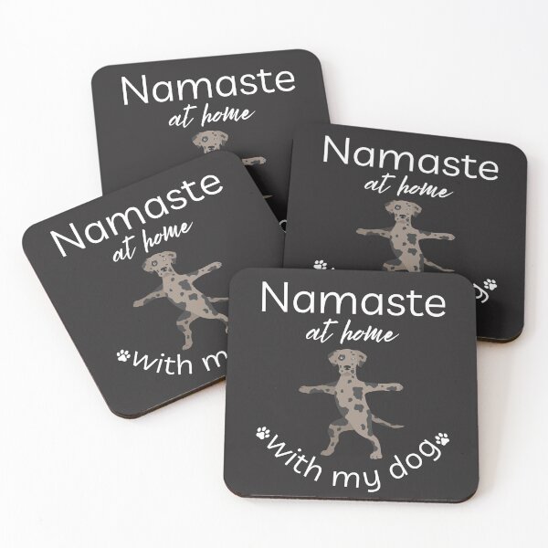Item preview, Namaste at home with my dog2 - German Shorthaired designed and sold by Natkopod.