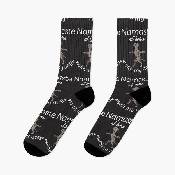 Item preview, Namaste at home with my dog2 - German Shorthaired designed and sold by Natkopod.