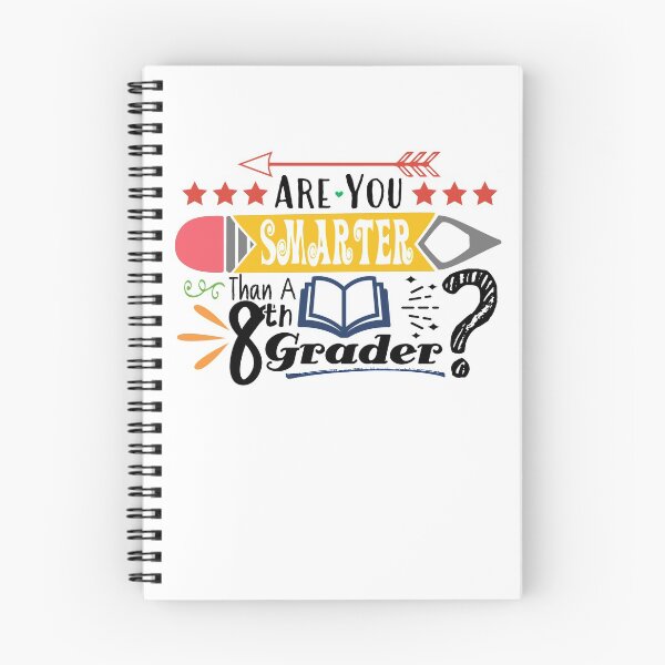Item preview, Are You Smarter Than A Eighth Grader? (Light) designed and sold by the-krisney-way.